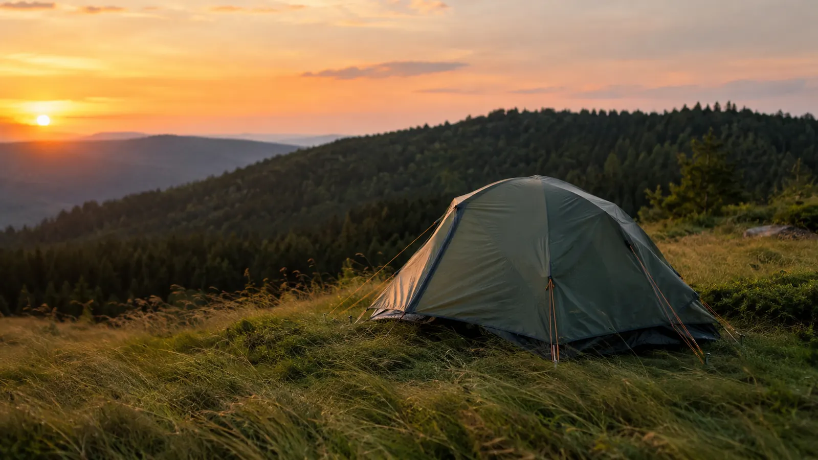 How to Set Up a Backpacking Tent in the Wind